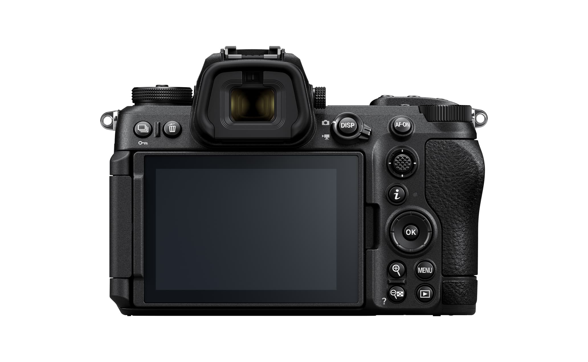 Nikon Z6 III cámara híbrida de formato completo negra, vista en tres cuartos frontal